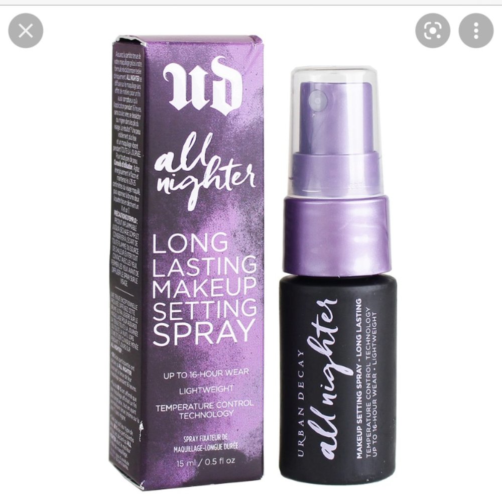 NEW 5/$20 🛍 Urban Decay All Nighter Makeup Setting Spray